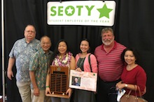 Mandy Chen winning SEOTY